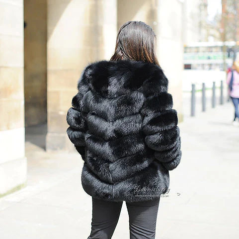 Brown Sable Fur Coat