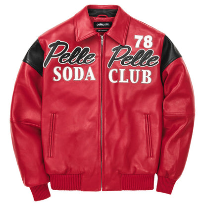 Pelle Pelle Soda Club Plush Red Jacket