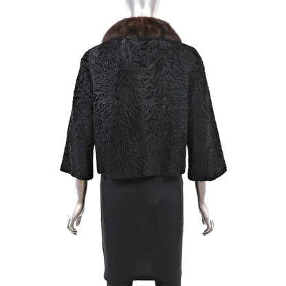 Women's Persian Lamb Fur Jacket.