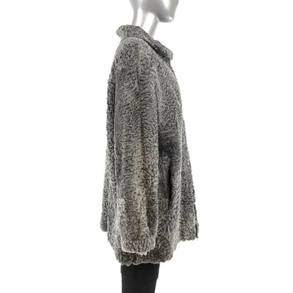 Women's Persian Lamb Fur Jacket.