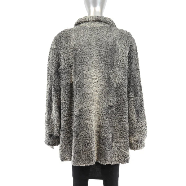 Women's Persian Lamb Fur Jacket.