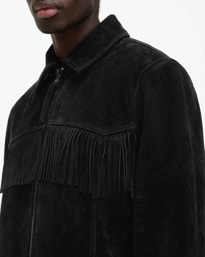 Warren Suede Western Tassel Jacket