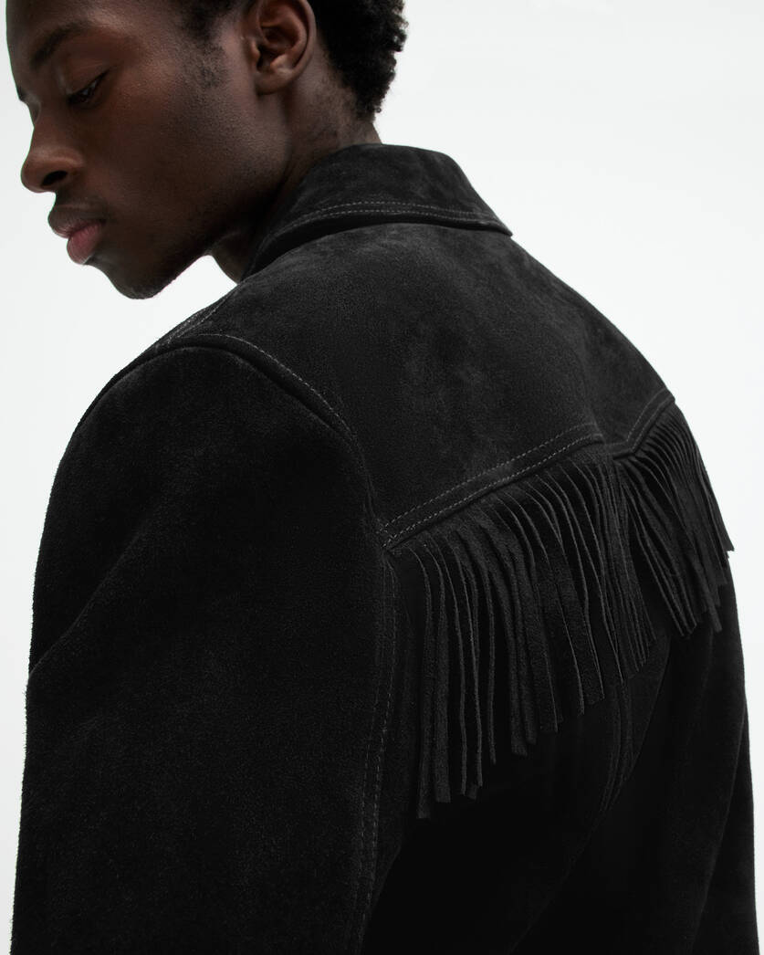 Warren Suede Western Tassel Jacket