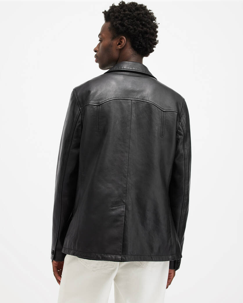 Hunter Leather Blazer