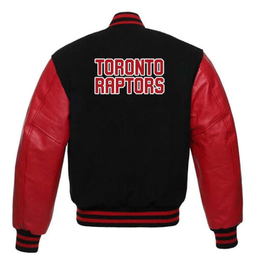 Toronto Raptors Varsity Jackets Original Wool & Leather Sleeves