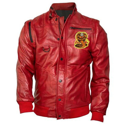 Men's & Women's Costume Cosplay Johnny Lawrence Karate Kid Cobra Kai Jacket