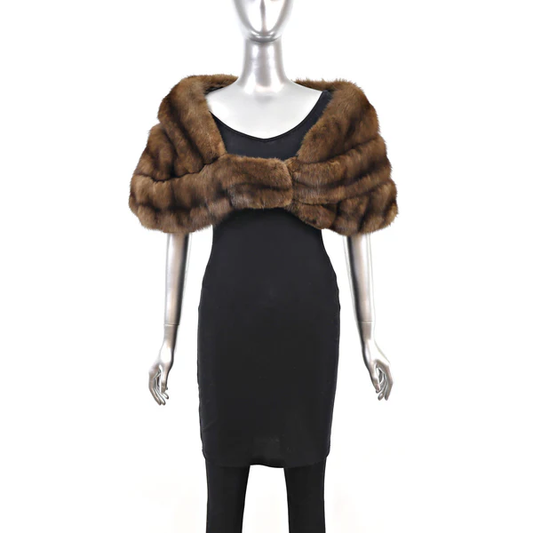 Sable Fur Stole for Women - Luxurious Fur Accessories