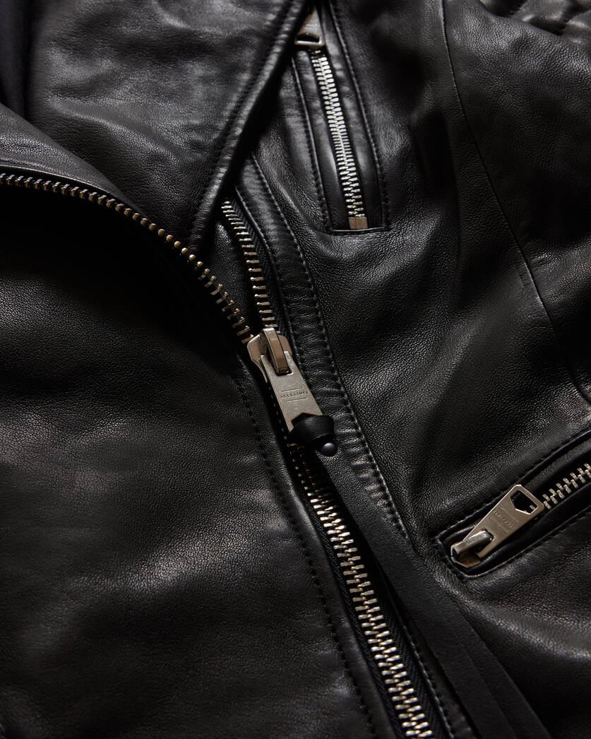 Leoni Leather Biker Jacket