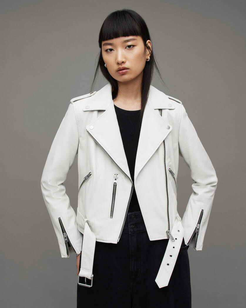 Balfern Leather Biker Jacket