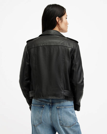 Balfern Leather Biker Jacket