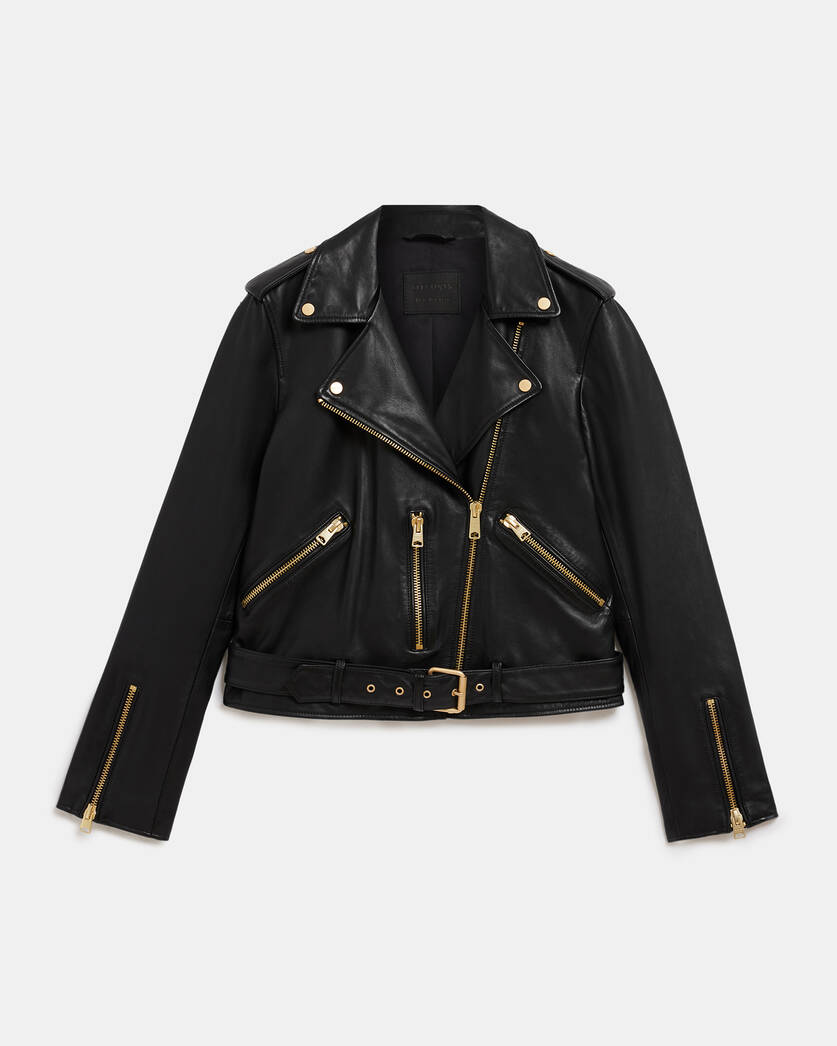 Balfern Leather Biker Jacket