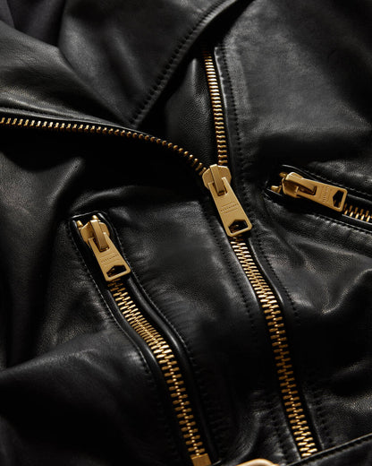 Balfern Leather Biker Jacket